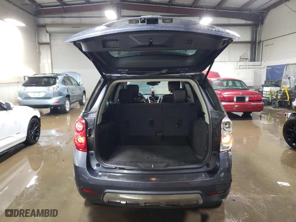 2013 Chevrolet Equinox LTZ with VIN 2GNFLGEK7D6357619, listed as a Copart auction lot 46515905 with 129,651 mi miles and Salvage Title. Bid and sale history available at carsss.com. Image 6.