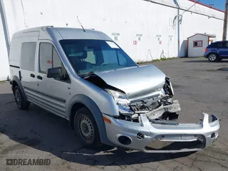 2010 Ford Transit Connect Wagon XLT with VIN NM0KS9BN8AT027833, listed as a IAAI auction lot 41735842 with 283,525 mi miles. Bid and sale history available at carsss.com. Image 1.