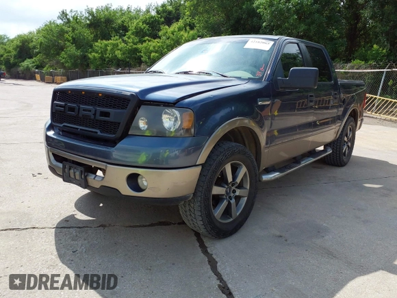 2006 Ford F-150 XLT with VIN 1FTPW12546KB28234, listed as a IAAI auction lot 42182065 with Not Provided miles. Bid and sale history available at carsss.com. Image 2.