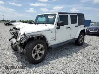2018 Jeep Wrangler Unlimited Sahara z VIN 1C4BJWEGXJL838339, wystawiony jako Copart lot #54161375 z przebiegiem 70 556 mil mil oraz Szkoda całkowita • Salvage title. Historia ofert i sprzedaży dostępna na DreamBid. Obrazek 1.