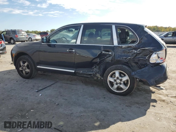 2005 Porsche Cayenne S with VIN WP1AB29PX5LA61015, listed as a Copart auction lot 76097734 with 106,331 mi miles and Salvage Title. Bid and sale history available at carsss.com. Image 2.