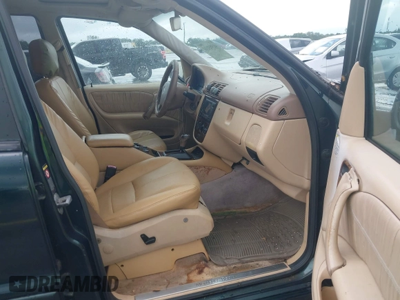 2000 Mercedes-Benz M 320/430/500 with VIN 4JGAB54E0YA218894, listed as a IAAI auction lot 41985116 with 120,889 mi miles and . Bid and sale history available at DreamBid. Image 5.