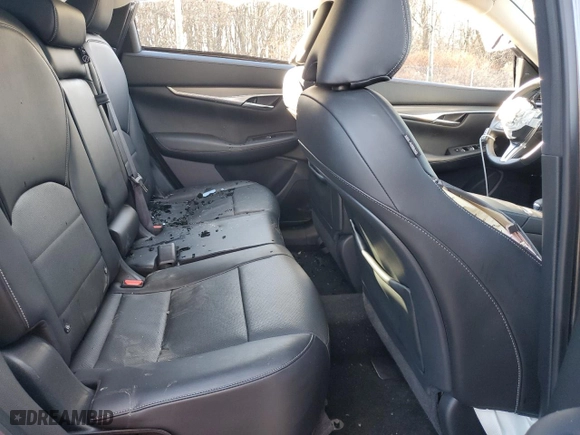 2022 Infiniti QX50 LUXE with VIN 3PCAJ5BB0NF117969, listed as a Copart auction lot 86700224 with 25,942 mi miles and Salvage Title. Bid and sale history available at carsss.com. Image 11.