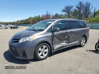 2019 Toyota Sienna LE Auto Access Seat with VIN 5TDKZ3DC7KS968584, listed as a Copart auction lot 56903165 with 159,789 mi miles and Salvage title. Bid and sale history available at DreamBid. Image 1.