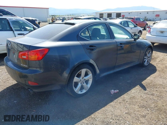 2008 Lexus IS 350 with VIN JTHBE262182015359, listed as a IAAI auction lot 42163653 with 202,764 mi miles and . Bid and sale history available at DreamBid. Image 4.