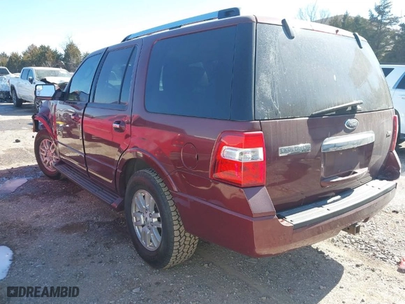 2012 Ford Expedition Limited with VIN 1FMJU1K54CEF57889, listed as a IAAI auction lot 41614817 with 186,376 mi miles. Bid and sale history available at carsss.com. Image 3.