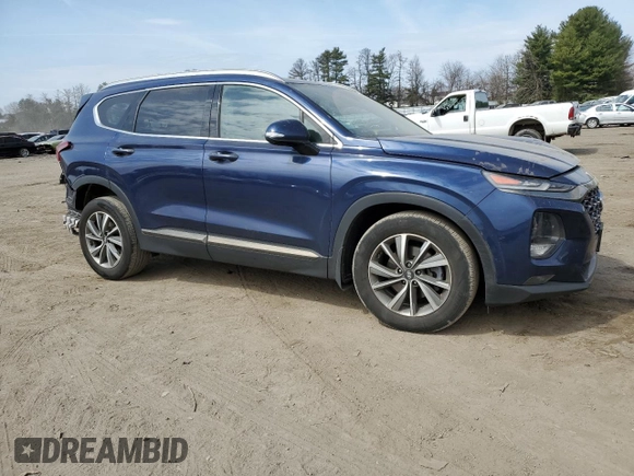 2020 Hyundai Santa Fe Limited with VIN 5NMS5CADXLH235166, listed as a Copart auction lot 50914485 with 25,643 mi miles and Salvage Title. Bid and sale history available at carsss.com. Image 4.