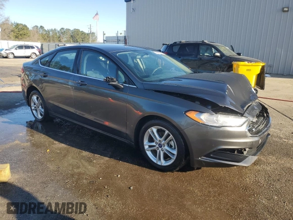 2018 Ford Fusion SE with VIN 3FA6P0H78JR107585, listed as a Copart auction lot 49971405 with 98,727 mi miles and Salvage Title. Bid and sale history available at DreamBid. Image 4.