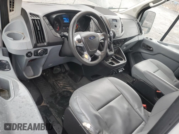 2017 Ford Transit z VIN 1FTYR1CMXHKB34060, wystawiony jako Copart lot #47865035 z przebiegiem 105 948 mil mil oraz Szkoda całkowita • Salvage title. Historia ofert i sprzedaży dostępna na DreamBid. Obrazek 8.