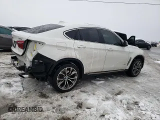 2016 BMW X6 xDrive50i with VIN 5UXKU6C58G0R34469, listed as a Copart auction lot 38713584 with 93,239 mi miles. Bid and sale history available at carsss.com. Image 3.