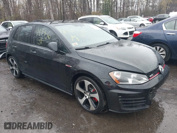 2015 Volkswagen GTI SE with VIN 3VW4T7AUXFM005650, listed as a IAAI auction lot 41971456 with 100,211 mi miles and . Bid and sale history available at DreamBid. Image 1.