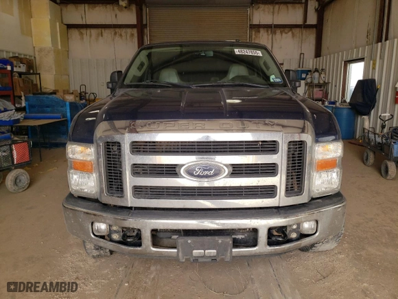 2008 Ford Super Duty F-350 SRW XL with VIN 1FTWW31R48EB55561, listed as a Copart auction lot 48247855 with 158,202 mi miles and Salvage Title. Bid and sale history available at carsss.com. Image 5.