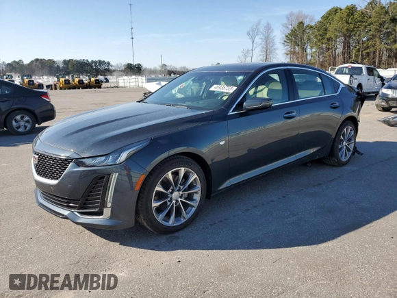 2020 Cadillac CT5 Premium Luxury z VIN 1G6DN5RK6L0141408, wystawiony jako Copart lot #46936755 z przebiegiem 9 160 mil mil oraz Szkoda całkowita • Salvage title. Historia ofert i sprzedaży dostępna na DreamBid. Obrazek 1.