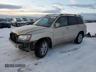 2006 Toyota Highlander Hybrid with VIN JTEEW21A760002047, listed as a Copart auction lot 42580865 with 156,463 mi miles and Clean Title. Bid and sale history available at carsss.com. Image 1.