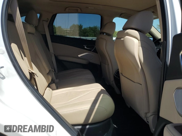 2023 Acura RDX Technology with VIN 5J8TC1H51PL004739, listed as a Copart auction lot 48769065 with 7,701 mi miles and Salvage title. Bid and sale history available at DreamBid. Image 11.