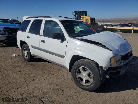 2004 Chevrolet TrailBlazer LT with VIN 1GNDT13S642284022, listed as a Copart auction lot 46240715 with 0 mi miles and Salvage Title. Bid and sale history available at carsss.com. Image 4.