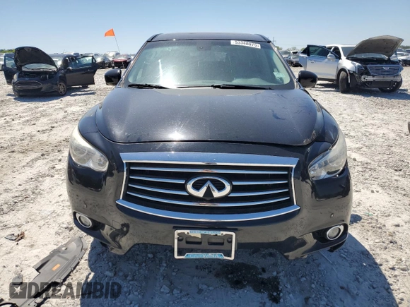 2014 Infiniti QX60 with VIN 5N1AL0MM6EC510069, listed as a Copart auction lot 53348075 with 132,356 mi miles and Salvage Title. Bid and sale history available at carsss.com. Image 5.