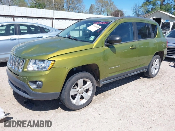 2012 Jeep Compass Latitude with VIN 1C4NJCEB9CD688401, listed as a IAAI auction lot 41801282 with 154,059 mi miles and . Bid and sale history available at carsss.com. Image 17.