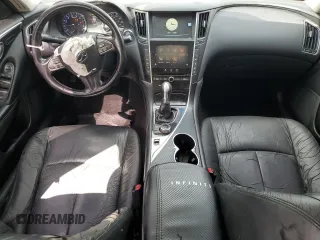 2014 Infiniti Q50 Premium with VIN JN1BV7AP8EM681848, listed as a Copart auction lot 51243735 with 131,411 mi miles and Salvage Title. Bid and sale history available at carsss.com. Image 8.