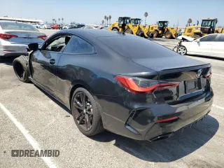 2024 BMW 4 Series M440i with VIN WBA83AP01RCP68732, listed as a Copart auction lot 69633904 with 0 mi miles and Salvage Title. Bid and sale history available at carsss.com. Image 2.