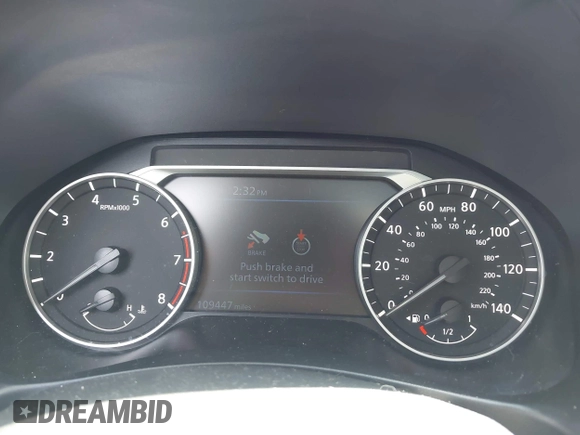 2019 Nissan Altima 2.5 SV with VIN 1N4BL4DV7KC121581, listed as a IAAI auction lot 41695568 with 109,447 mi miles. Bid and sale history available at carsss.com. Image 7.
