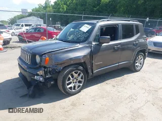 2018 Jeep Renegade Latitude with VIN ZACCJABB9JPH38292, listed as a IAAI auction lot 42299844 with 130,720 mi miles and . Bid and sale history available at DreamBid. Image 17.