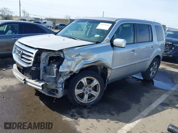 2012 Honda Pilot EX-L with VIN 5FNYF4H54CB033968, listed as a IAAI auction lot 41829628 with 265,486 mi miles and . Bid and sale history available at DreamBid. Image 19.