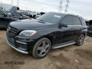 2013 Mercedes-Benz M with VIN 4JGDA7EB3DA213490, listed as a Copart auction lot 53736155 with 124,475 mi miles and Clean Title. Bid and sale history available at carsss.com. Image 1.