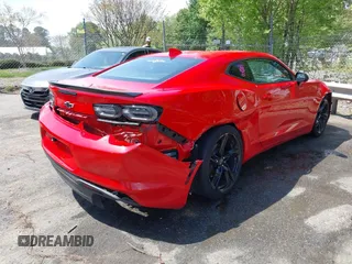 2020 Chevrolet Camaro 1LT with VIN 1G1FB1RX1L0113401, listed as a IAAI auction lot 42018427 with 61,603 mi miles and . Bid and sale history available at DreamBid. Image 4.