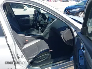 2014 Infiniti Q50 Sport with VIN JN1BV7AR7EM701783, listed as a IAAI auction lot 41757085 with 115,352 mi miles and . Bid and sale history available at DreamBid. Image 5.