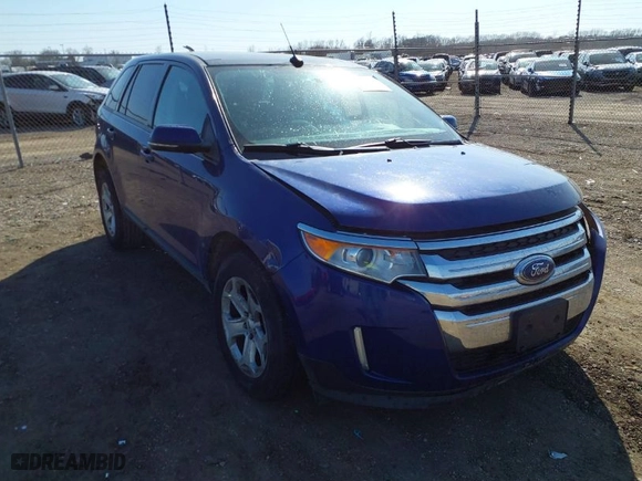 2014 Ford Edge SEL with VIN 2FMDK3JCXEBB45232, listed as a IAAI auction lot 41785708 with 135,988 mi miles. Bid and sale history available at carsss.com. Image 1.