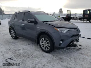 2016 Toyota RAV4 Hybrid Limited with VIN JTMDJREV3GD057268, listed as a Copart auction lot 70531362 with 94,489 mi miles. Bid and sale history available at carsss.com. Image 4.