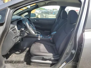 2018 Nissan LEAF SV with VIN 1N4AZ1CP7JC302433, listed as a Copart auction lot 53569885 with 77,918 mi miles and Salvage title. Bid and sale history available at DreamBid. Image 7.