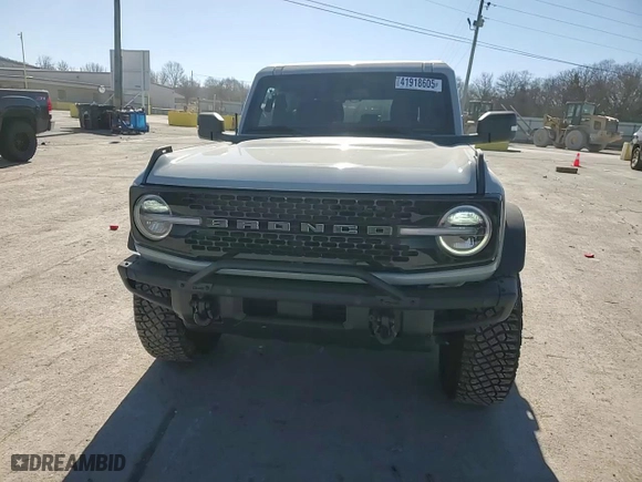 2024 Ford Bronco Wildtrak with VIN 1FMEE2BP6RLA70218, listed as a Copart auction lot 41918605 with 3,782 mi miles and Salvage Title. Bid and sale history available at carsss.com. Image 12.