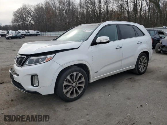 2015 Kia Sorento SX with VIN 5XYKWDA77FG652238, listed as a Copart auction lot 83259584 with 144,841 mi miles and Salvage Title. Bid and sale history available at carsss.com. Image 1.