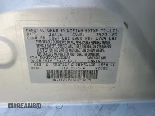 2016 Nissan Note S with VIN 3N1CE2CP8GL393829, listed as a Copart auction lot 49459915 with 98,336 mi miles and Salvage title. Bid and sale history available at DreamBid. Image 13.