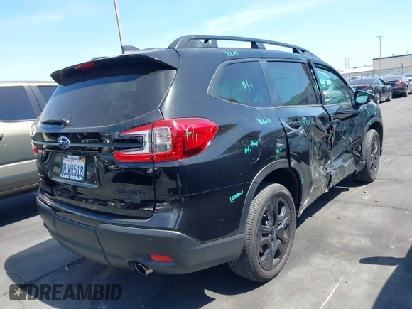 2024 Subaru Ascent Onyx Limited with VIN 4S4WMAKD2R3425764, listed as a IAAI auction lot 42337962 with 20,068 mi miles and . Bid and sale history available at DreamBid. Image 4.