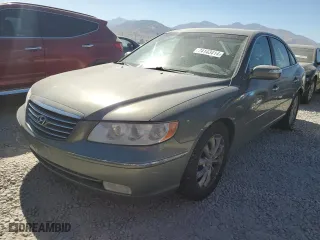 2008 Hyundai Azera Limited with VIN KMHFC46F78A276911, listed as a Copart auction lot 74143414 with 187,209 mi miles and Salvage Title. Bid and sale history available at carsss.com. Image 1.