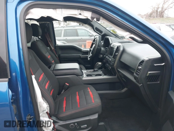 2017 Ford F-150 XL with VIN 1FTFW1EG9HFB81208, listed as a IAAI auction lot 41938462 with 107,121 mi miles. Bid and sale history available at carsss.com. Image 5.