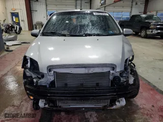 2009 Chevrolet Aveo LS with VIN KL1TD56E79B317607, listed as a Copart auction lot 84803254 with 84,242 mi miles and Salvage Title. Bid and sale history available at carsss.com. Image 5.