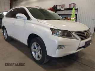 2015 Lexus RX 350 with VIN 2T2BK1BA3FC280960, listed as a IAAI auction lot 41179709 with 129,373 mi miles and . Bid and sale history available at DreamBid. Image 1.