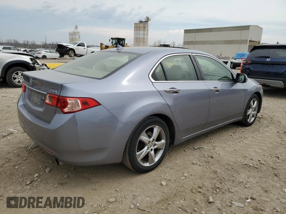 2012 Acura TSX Tech Pkg with VIN JH4CU2F62CC028957, listed as a Copart auction lot 50099255 with 129,410 mi miles and Salvage Title. Bid and sale history available at carsss.com. Image 3.