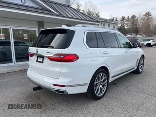 2020 BMW X7 xDrive40i z VIN 5UXCW2C05L9B60363, wystawiony jako IAAI lot #41808059 z przebiegiem 89 893 mil mil oraz . Historia ofert i sprzedaży dostępna na DreamBid. Obrazek 4.