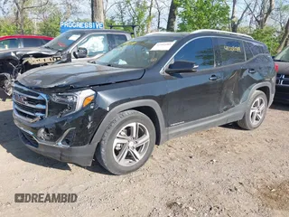 2020 GMC Terrain SLT with VIN 3GKALPEV1LL343386, listed as a IAAI auction lot 42102089 with 38,632 mi miles and . Bid and sale history available at DreamBid. Image 17.