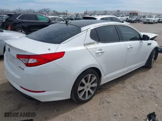 2012 Kia Optima SX with VIN 5XXGR4A60CG058689, listed as a IAAI auction lot 41774004 with 169,831 mi miles. Bid and sale history available at carsss.com. Image 4.