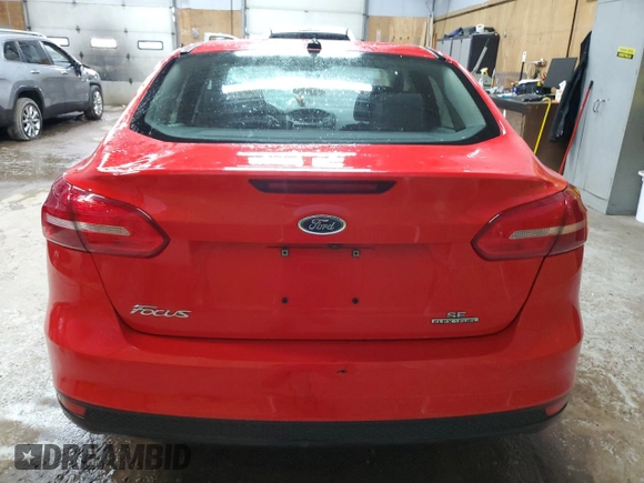 2015 Ford Focus SE with VIN 1FADP3F2XFL313321, listed as a Copart auction lot 52887265 with 65,662 mi miles and Clean Title. Bid and sale history available at carsss.com. Image 6.