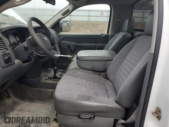 2007 Dodge Ram 2500 ST with VIN 3D7KS26D87G778311, listed as a Copart auction lot 52297855 with 65,598 mi miles and Clean Title. Bid and sale history available at carsss.com. Image 7.