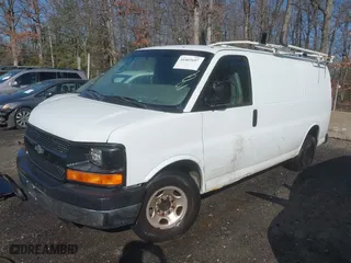 2005 Chevrolet Express Cargo Van with VIN 1GCGG25V151229184, listed as a IAAI auction lot 41465697 with 192,164 mi miles. Bid and sale history available at carsss.com. Image 17.