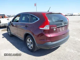 2014 Honda CR-V LX with VIN 5J6RM3H38EL038829, listed as a IAAI auction lot 41845064 with 103,099 mi miles. Bid and sale history available at carsss.com. Image 3.