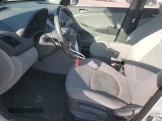 2015 Hyundai Accent GLS with VIN KMHCT4AE3FU852605, listed as a Copart auction lot 44260155 with 84,972 mi miles and Salvage Title. Bid and sale history available at DreamBid. Image 7.
